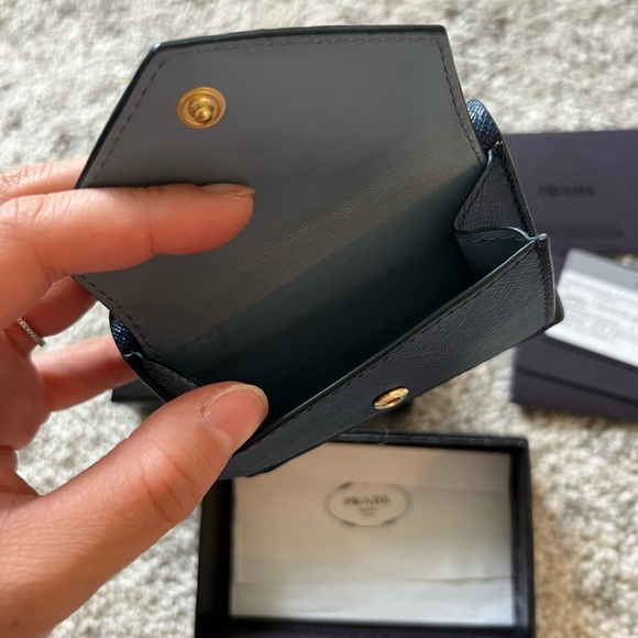 Prada compact wallet safiano - Picture 3 of 5